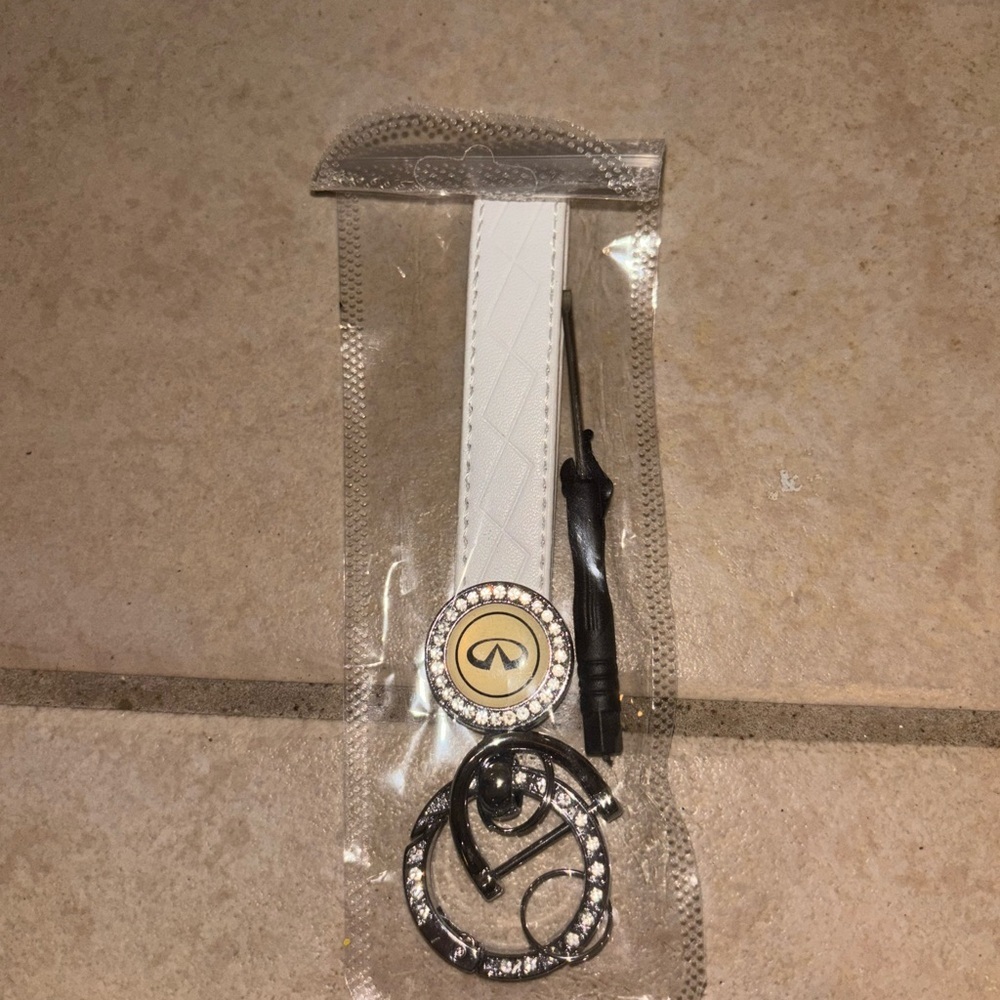 Infinity Key Ring and Wristlet Keychain